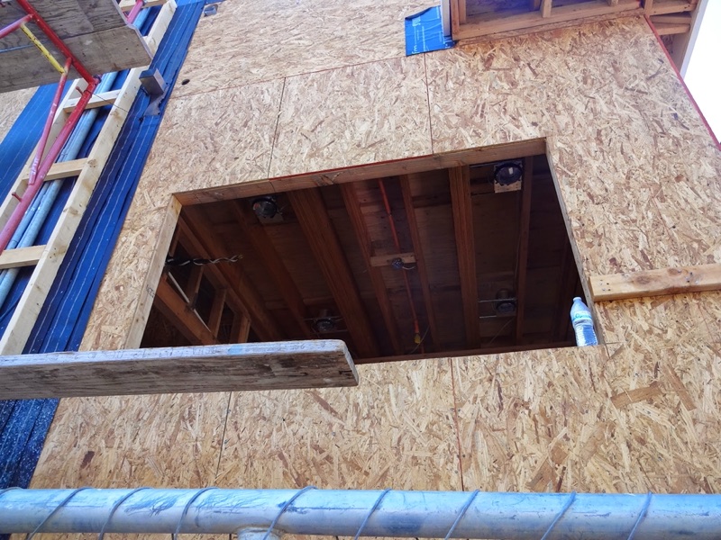 Floor opening